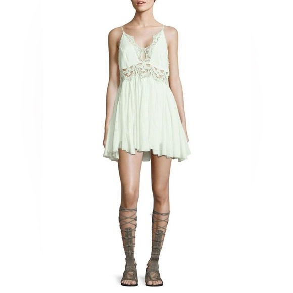Free people mint color dress size Small - Picture 2 of 8